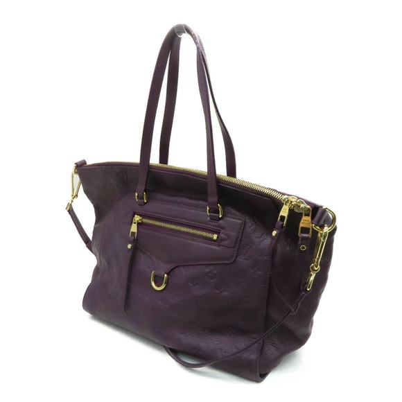 💎✨Authentic✨💎 Louis Vuitton Lumineuse PM Monogram Empreinte Purple - Picture 3 of 12